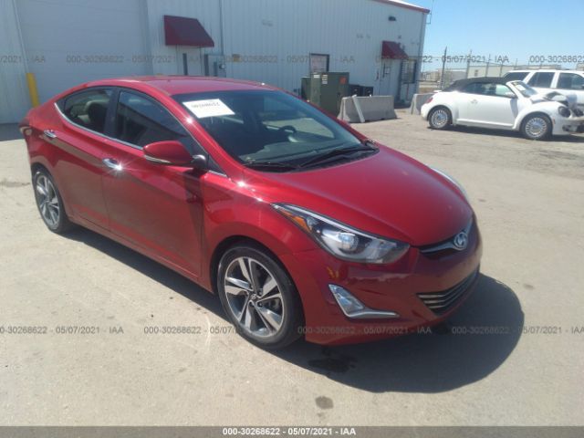 HYUNDAI ELANTRA 2016 kmhdh4ae4gu602376