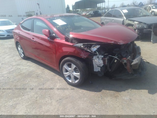 HYUNDAI ELANTRA 2016 kmhdh4ae4gu605715