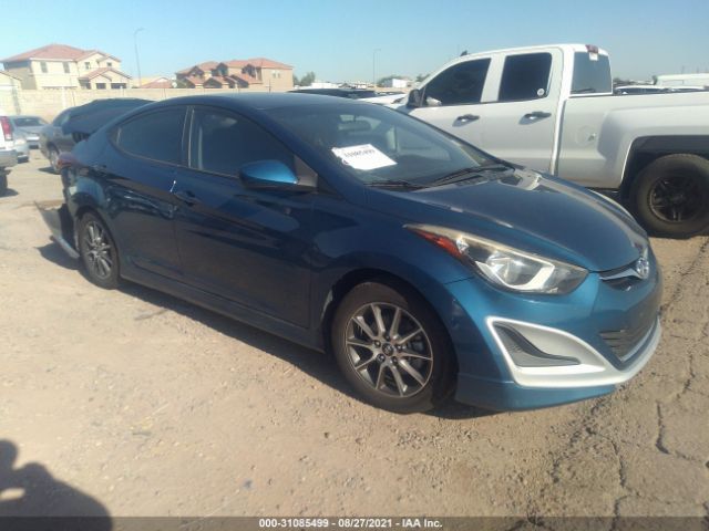 HYUNDAI ELANTRA 2016 kmhdh4ae4gu619680