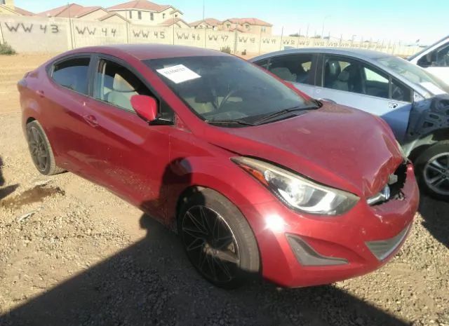 HYUNDAI ELANTRA 2016 kmhdh4ae4gu620120