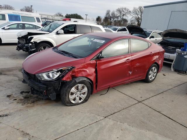 HYUNDAI ELANTRA SE 2016 kmhdh4ae4gu621493