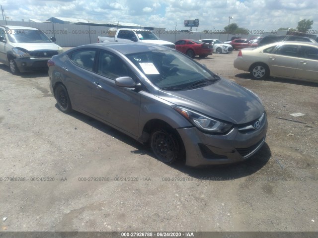 HYUNDAI ELANTRA 2016 kmhdh4ae4gu647124