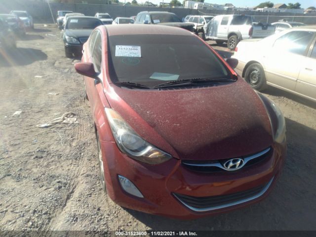 HYUNDAI ELANTRA 2012 kmhdh4ae5cu260558