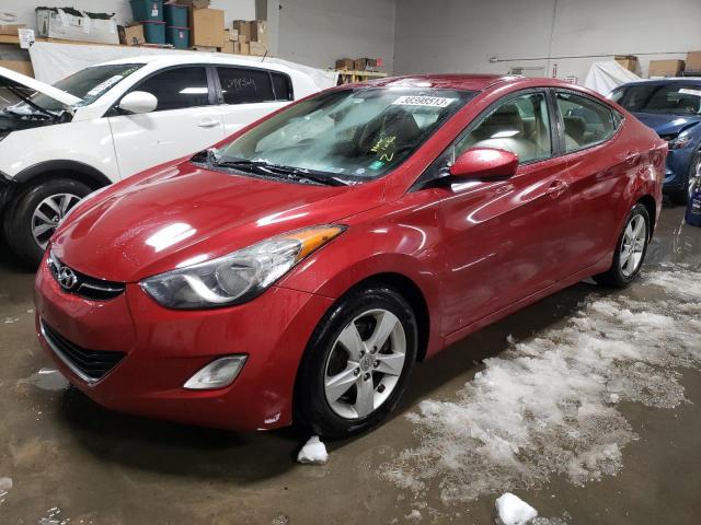 HYUNDAI ELANTRA GL 2012 kmhdh4ae5cu331192