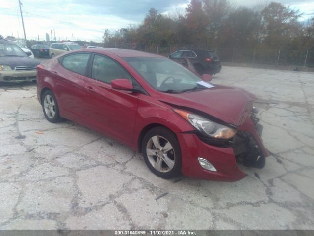 HYUNDAI ELANTRA 2012 kmhdh4ae5cu344766