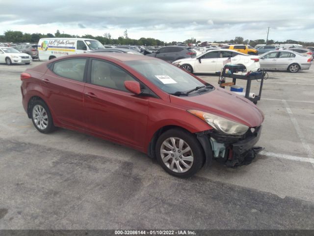 HYUNDAI ELANTRA 2012 kmhdh4ae5cu429350