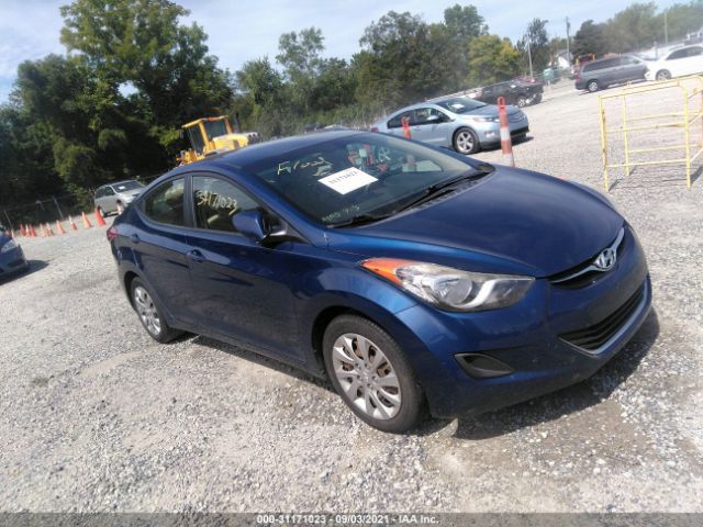 HYUNDAI ELANTRA 2013 kmhdh4ae5du485922