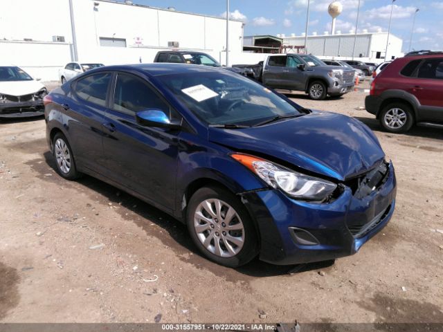 HYUNDAI ELANTRA 2013 kmhdh4ae5du495902