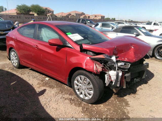 HYUNDAI ELANTRA 2013 kmhdh4ae5du535749