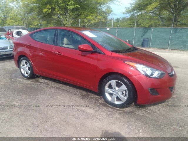 HYUNDAI ELANTRA 2013 kmhdh4ae5du811606