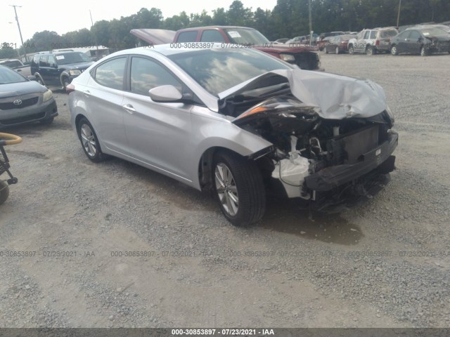 HYUNDAI ELANTRA 2014 kmhdh4ae5eu033101