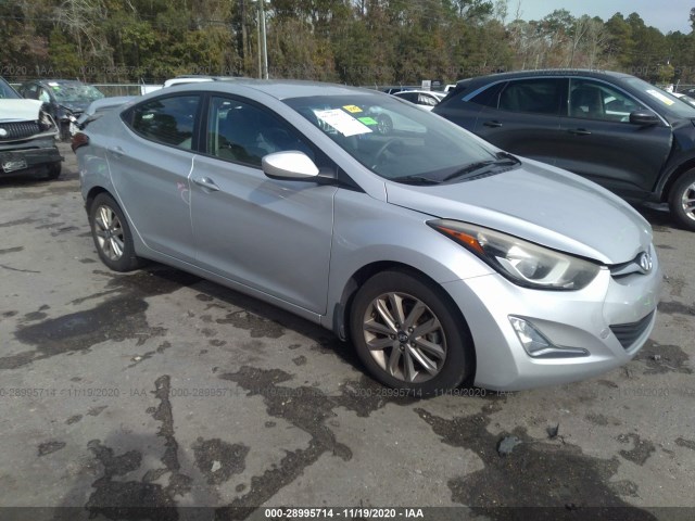 HYUNDAI ELANTRA 2014 kmhdh4ae5eu038749