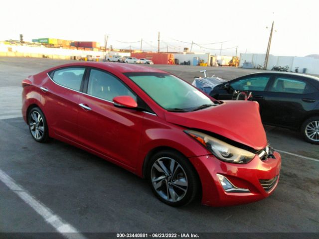 HYUNDAI ELANTRA 2014 kmhdh4ae5eu040579