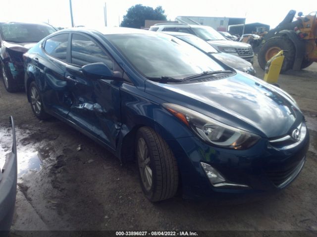 HYUNDAI ELANTRA 2014 kmhdh4ae5eu047287