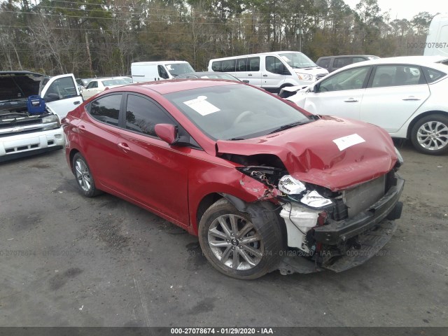 HYUNDAI ELANTRA 2014 kmhdh4ae5eu048181