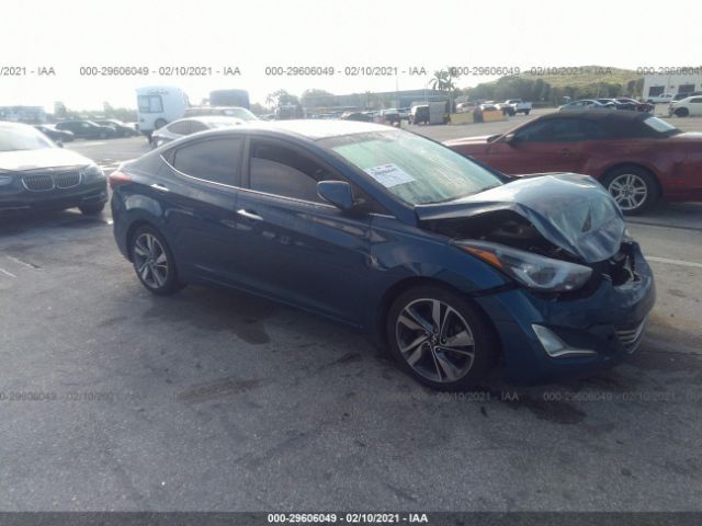 HYUNDAI ELANTRA 2014 kmhdh4ae5eu061349