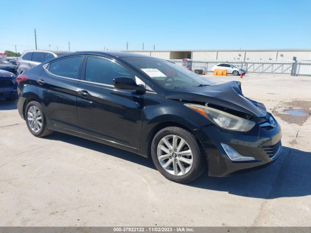 HYUNDAI ELANTRA 2014 kmhdh4ae5eu074599