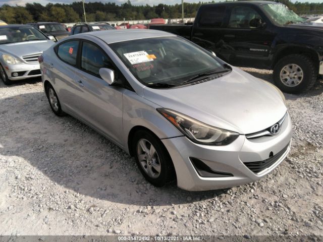 HYUNDAI ELANTRA 2014 kmhdh4ae5eu090138