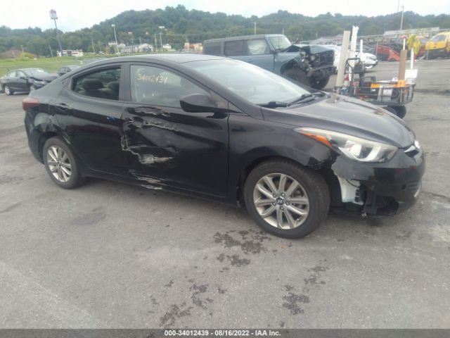 HYUNDAI ELANTRA 2014 kmhdh4ae5eu106063