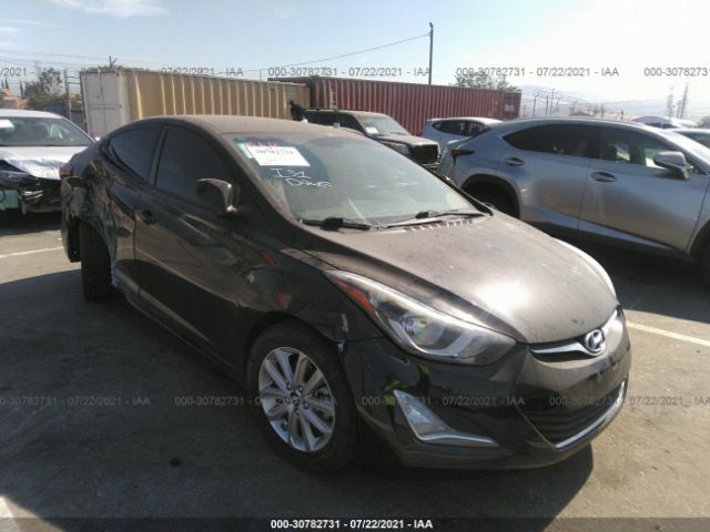 HYUNDAI ELANTRA 2014 kmhdh4ae5eu108072