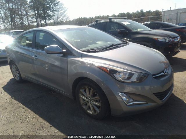 HYUNDAI ELANTRA 2014 kmhdh4ae5eu115734