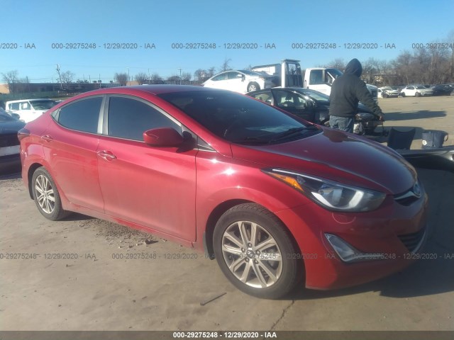 HYUNDAI ELANTRA 2014 kmhdh4ae5eu118598