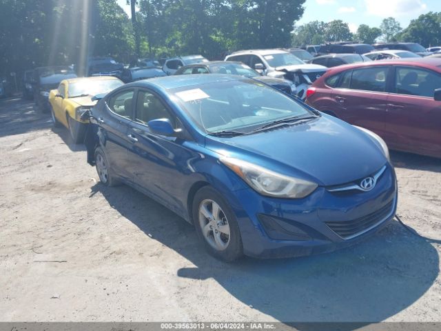 HYUNDAI ELANTRA 2014 kmhdh4ae5eu122277