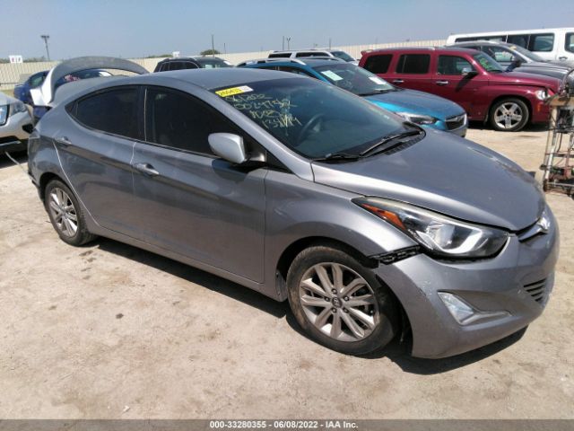 HYUNDAI ELANTRA 2014 kmhdh4ae5eu134199