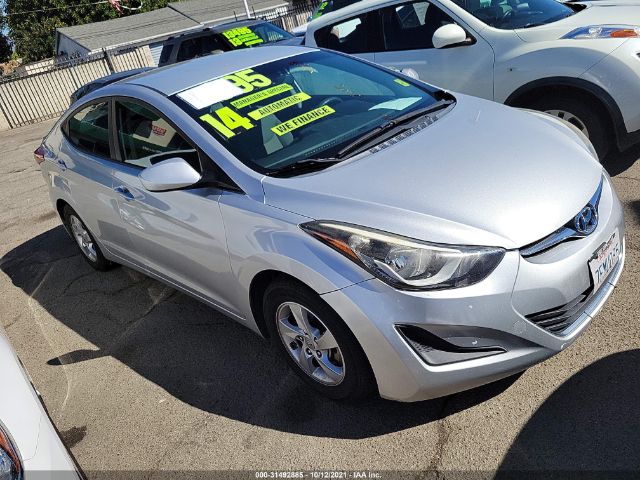 HYUNDAI ELANTRA 2014 kmhdh4ae5eu138513