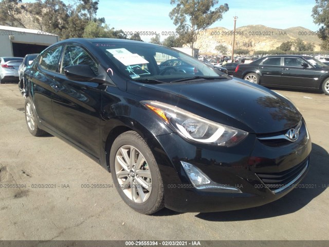 HYUNDAI ELANTRA 2014 kmhdh4ae5eu149270