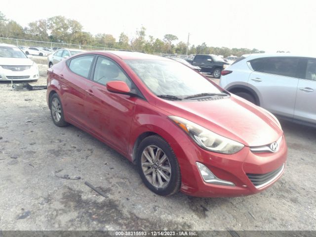 HYUNDAI ELANTRA 2014 kmhdh4ae5eu151407