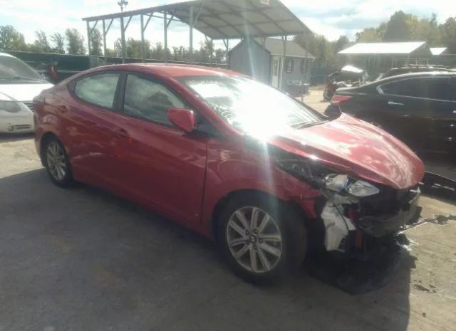 HYUNDAI ELANTRA 2014 kmhdh4ae5eu151455