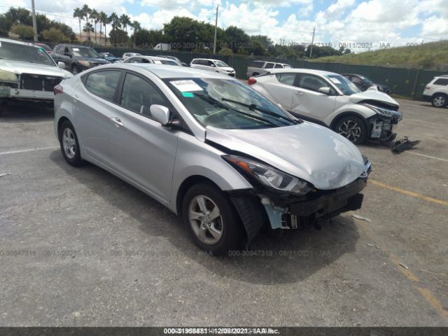 HYUNDAI ELANTRA 2014 kmhdh4ae5eu170619