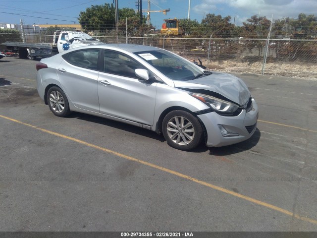 HYUNDAI ELANTRA 2014 kmhdh4ae5eu173990