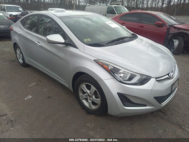 HYUNDAI ELANTRA 2014 kmhdh4ae5eu176629