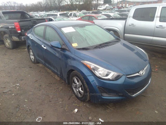 HYUNDAI ELANTRA 2014 kmhdh4ae5eu182821