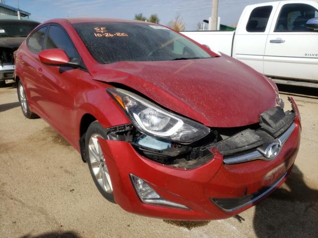 HYUNDAI ELANTRA SE 2014 kmhdh4ae5eu184391