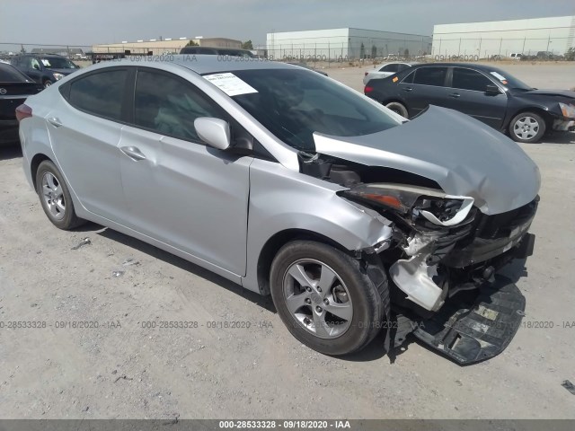 HYUNDAI ELANTRA 2014 kmhdh4ae5eu184858