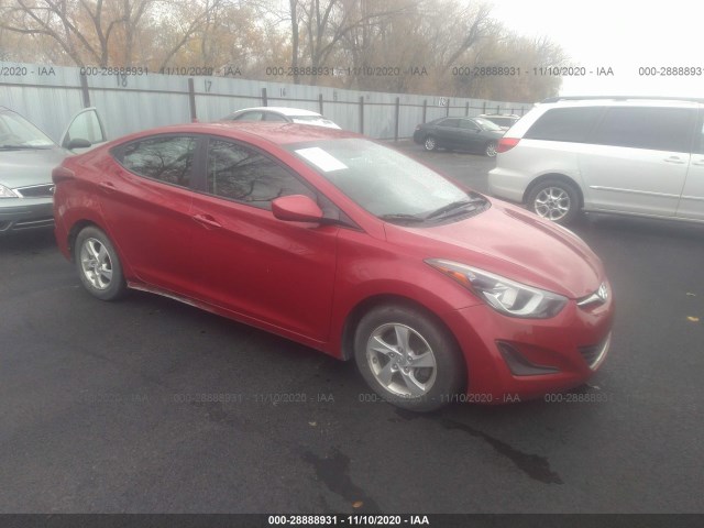 HYUNDAI ELANTRA 2014 kmhdh4ae5eu191289