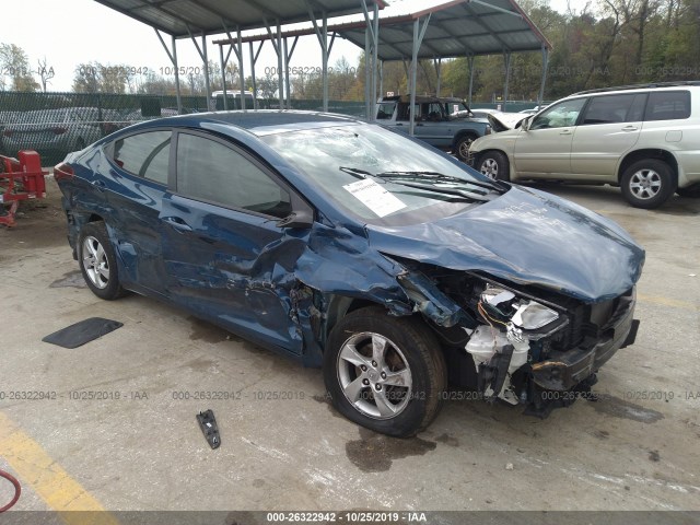 HYUNDAI ELANTRA 2014 kmhdh4ae5eu201500