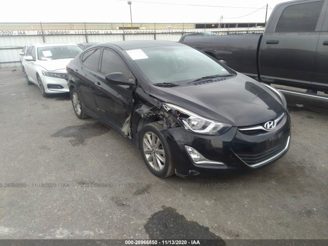 HYUNDAI ELANTRA 2014 kmhdh4ae5eu210438