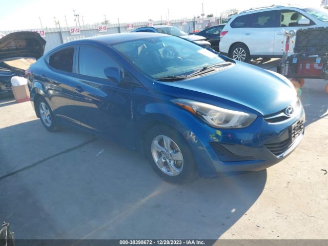 HYUNDAI ELANTRA 2014 kmhdh4ae5eu212304