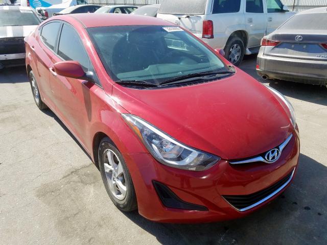 HYUNDAI ELANTRA SE 2014 kmhdh4ae5eu215946