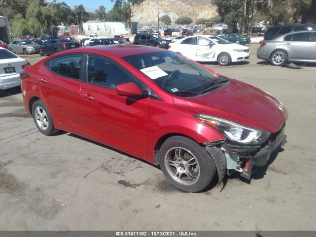 HYUNDAI ELANTRA 2015 kmhdh4ae5fu223854