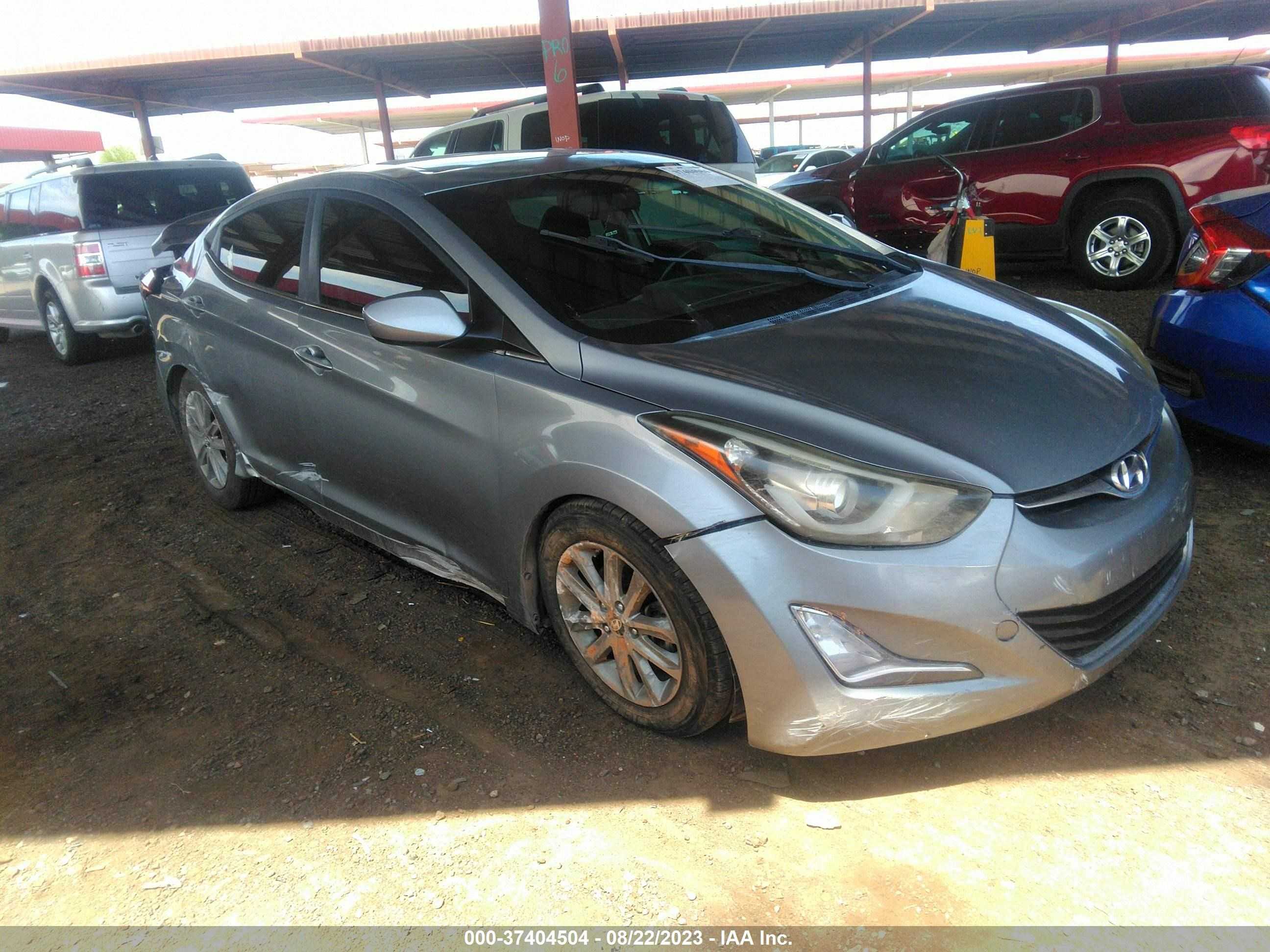 HYUNDAI ELANTRA 2015 kmhdh4ae5fu251461