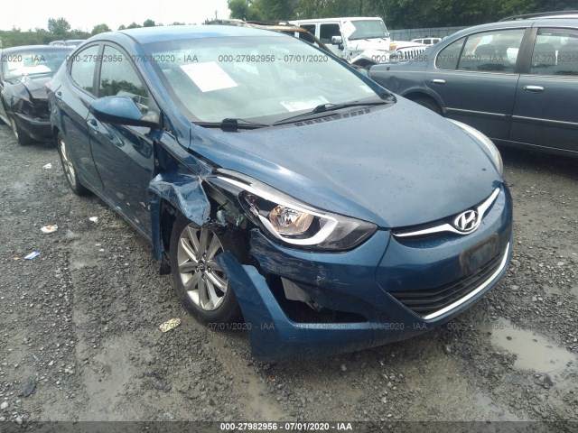 HYUNDAI ELANTRA 2015 kmhdh4ae5fu251492