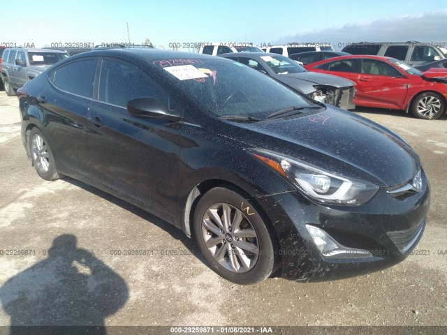 HYUNDAI ELANTRA 2015 kmhdh4ae5fu258796