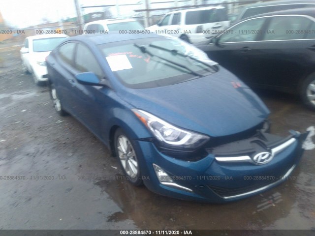 HYUNDAI ELANTRA 2015 kmhdh4ae5fu278160