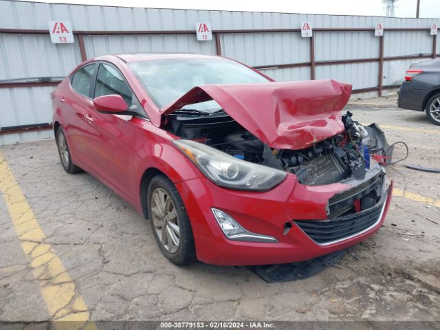 HYUNDAI ELANTRA 2015 kmhdh4ae5fu322142