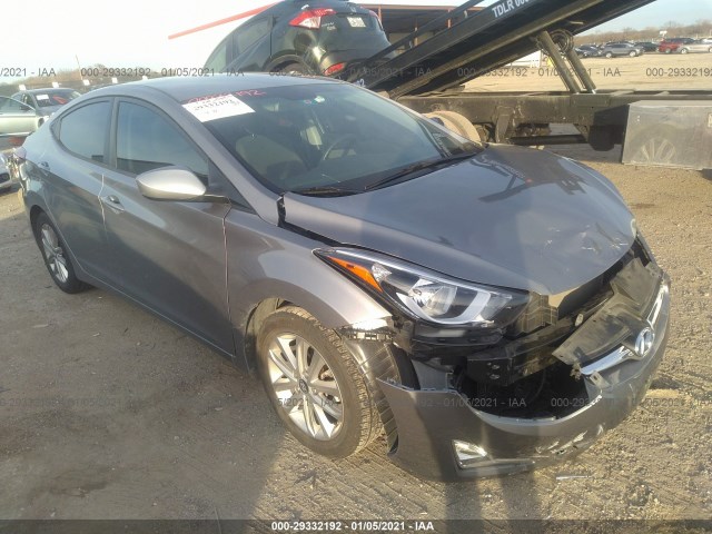 HYUNDAI ELANTRA 2015 kmhdh4ae5fu358381